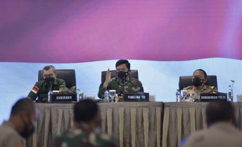Panglima TNI Apresiasi Riau Berhasil Tekan Kasus Covid-19