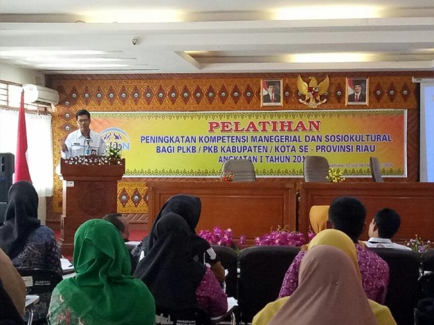 Puluhan PLKB di Riau Diberi Pelatihan Manajerial dan Sosiokultural