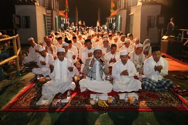 Mengenal Tradisi Ghatib Beghanyut, Ritual Tolak Bala di Siak