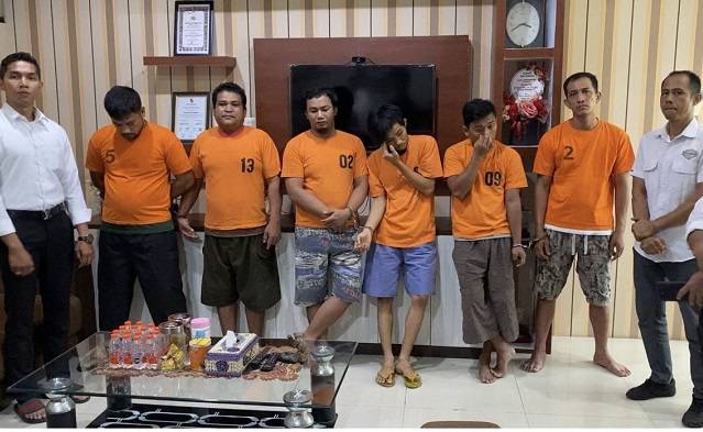 Polisi Pekanbaru Ringkus Bandar dan Pengedar Narkoba di Jalan Rawa Bening