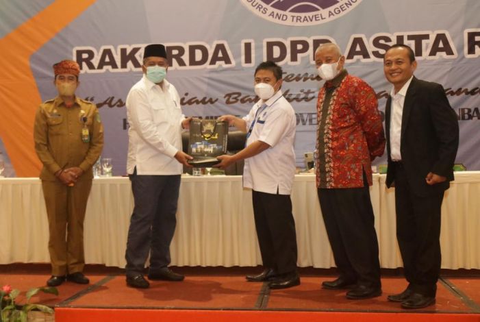 Promosikan Wisata Siak, Bupati Alfedri akan Gandeng ASITA Riau