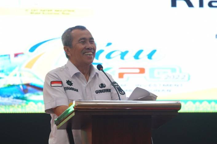 Gubernur Syamsuar Sindir Pusat: Realisasi Investasi Riau Tinggi, Perhatian Infrastruktur Minim