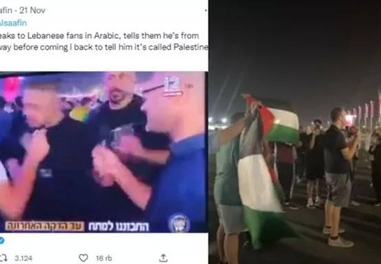 Media Israel Jadi Bulan-bulanan di Piala Dunia Qatar 2022, Suporter: Israel Tidak Ada!