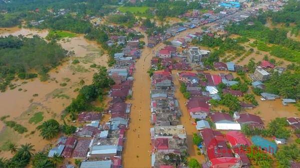 5 Daerah sudah Menetapkan, Status Siaga Darurat Banjir Riau Tunggu Keputusan Gubernur