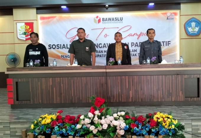 Bawaslu Rohul Ajak Mahasiswa Aktif Awasi Pemilu 2024