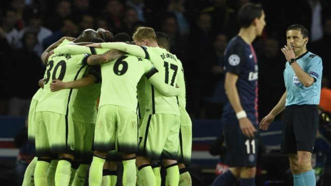 Manchester City di atas angin setelah tahan PSG 2-2 di Paris