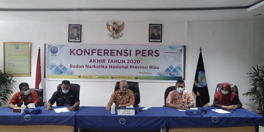 Setahun, BNNP Riau Sita 74 Kg Sabu dan Selamatkan 566.937 Nyawa