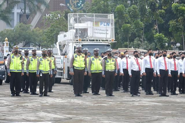 Pengamanan Nataru Riau Kerahkan 2.527 Personel Gabungan, Sediakan 48 Pos di Seluruh Daerah