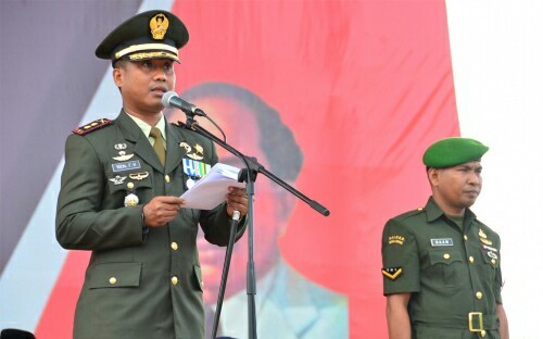 Dandim Bengkalis Jamin Prajurit TNI Netral di Pilkada Riau
