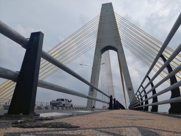 Besi Jembatan Siak IV Banyak Hilang, Polisi Selidiki Siapa Pencurinya