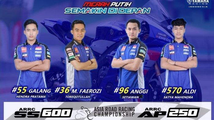 Yamaha Indonesia Umumkan 4 Pembalap Tampil di ARRC 2022