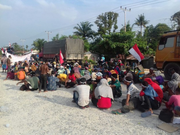 Ratusan Warga Suku Sakai Bakal Gelar Aksi Jalan Kaki Kandis-Pekanbaru Lagi