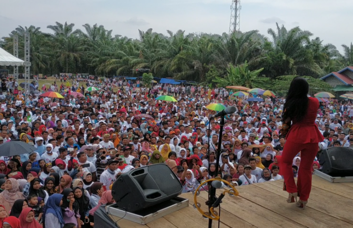 Ribuan Warga Rohul Deklarasikan Dukungan untuk Jokowi-Maruf