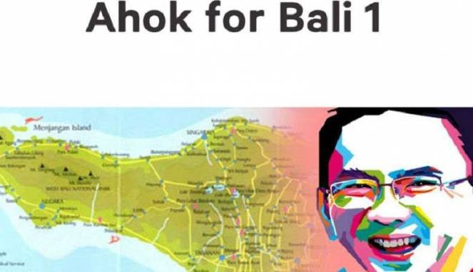 Muncul Petisi Dukung Ahok di Pilkada Bali