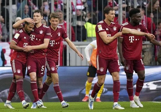 Selamat! Bayern Munchen Juara Bundesliga Musim 2021/2022