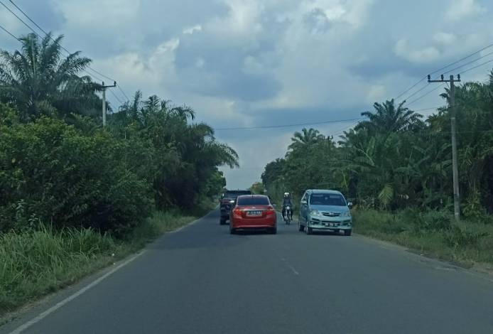H+3 Lebaran, Jalan Lintas Sumatera Riau-Sumut Ramai Lancar