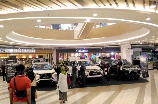 Lini Kendaraan Unggulan Mitsubishi Motors Hadir di Supermarket Exhibition Pekanbaru