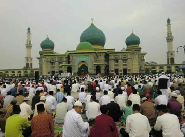 Besok Gubri Sholat Ied di Masjid Raya An Nur