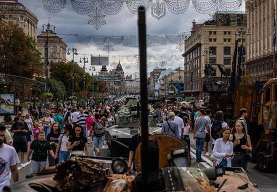 Takut Rusia Brutal, Ukraina Larang Warga Rayakan Hari Kemerdekaan