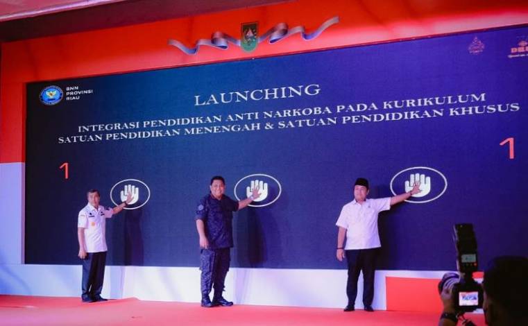 Anak SD Jadi Pemakai Narkoba, Riau Launching Kurikulum Integrasi Pendidikan Anti Narkoba