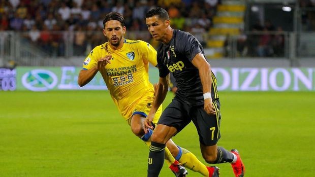 Ronaldo Cetak Gol, Juventus Menang Atas Frosinone