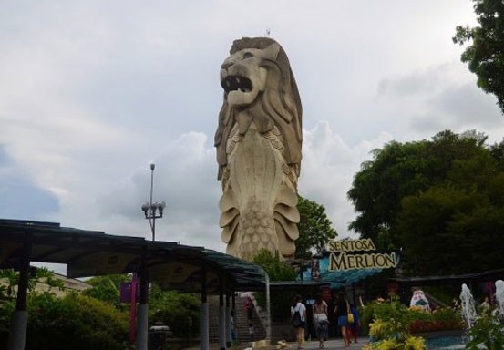 Patung Merlion Tertinggi di Singapura Akan Dihancurkan, Ini Alasannya