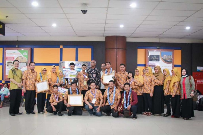 Sabet 9 Medali, Riau Peringkat Tiga Nasional di FLS2N