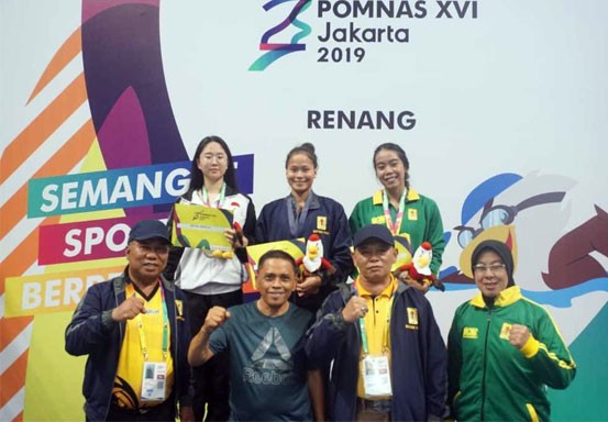 Atlet Unilak Kembali Sumbang Emas untuk Riau di Pomnas 2019