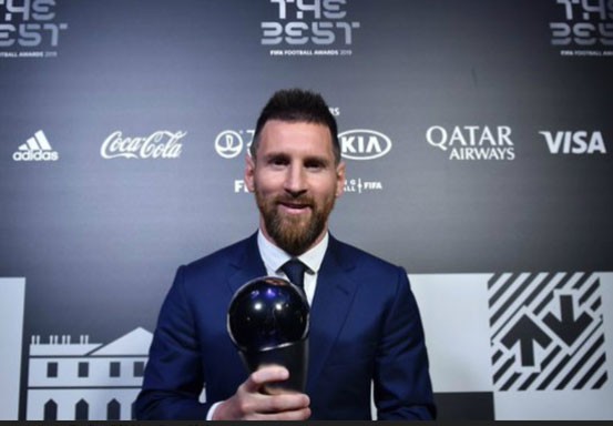 Lionel Messi Raih Gelar Pesepakbola Terbaik FIFA 2019