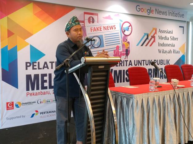 Ketua AMSI Riau: Ada Kelompok yang Memanfaatkan Penyebaran Disinformasi