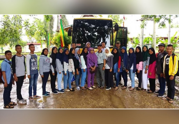SMPN 1 Lirik Ikut Lomba LKBB Tingkat Provinsi Riau