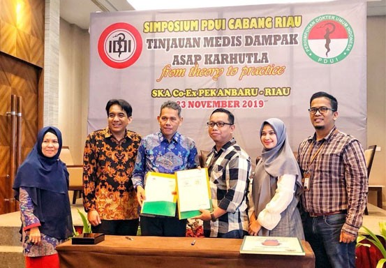 PDUI Riau Siapkan Standar Pencegahan dan Penanganan Kesehatan Akibat Karhutla