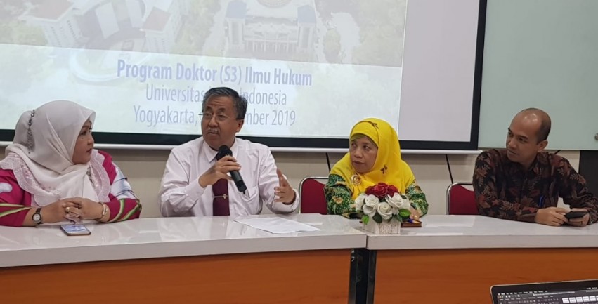 Fakultas Hukum UIR Dalami Tata Kelola Prodi Doktor ke UII Yogya