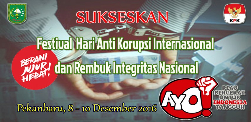 KPK Jamin Peringatan HAKI di Riau Bebas Gratifikasi