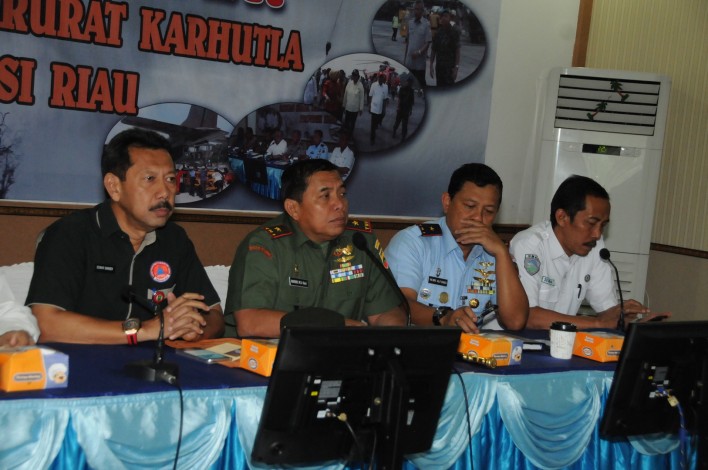 Satgas Karlahut Riau Resmi Dibubarkan