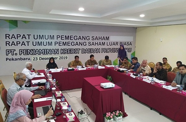 RUPS Setujui dan Sahkan Laporan Tahunan Jamkrida Riau 2018