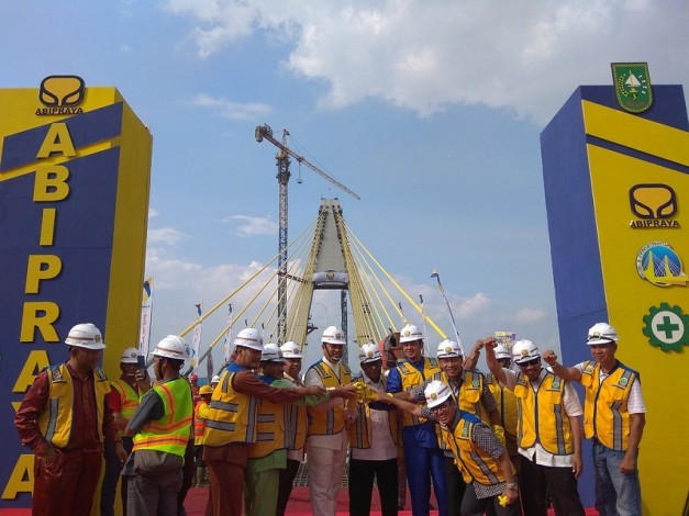 Perjalanan Panjang Jembatan Siak IV, 10 Tahun Dibangun Habiskan Rp440 Miliar