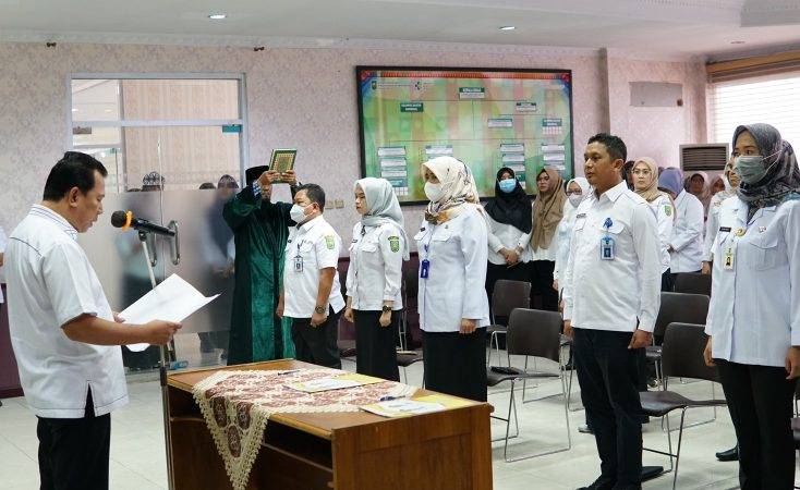 Lagi, Pemprov Riau Lantik 17 Pejabat Eselon III dan IV