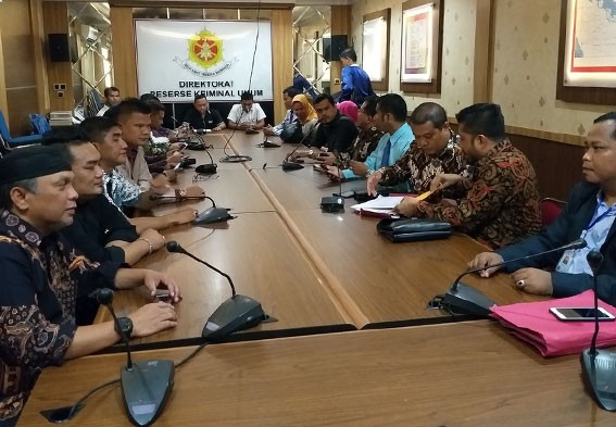 Gerakan 1.000 Advokat untuk Kemanusiaan Datangi Polda Riau