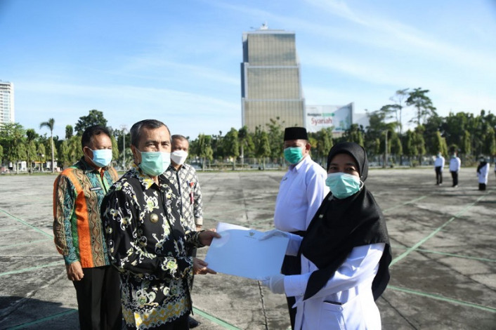 Gubri: Tingkat Keberhasilan Pendidikan di Riau Urutan 4 Nasional, Berkat Jerih Payah Guru