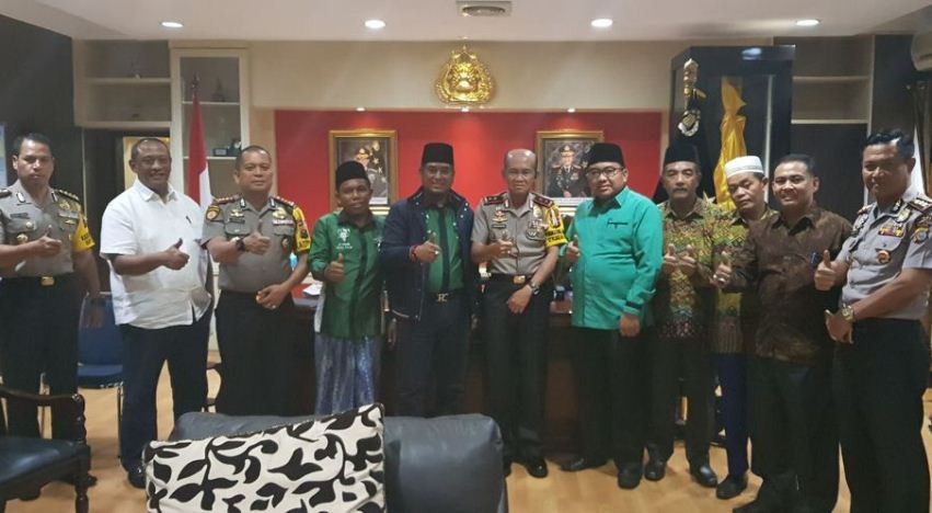 PWNU dan Polda Riau Gelar Rapat Jelang Kedatangan Presiden Jokowi