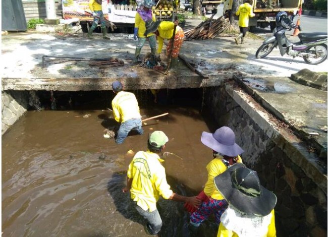 40 Jembatan Jadi Biang Banjir di Sepanjang Arifin Achmad Pekanbaru