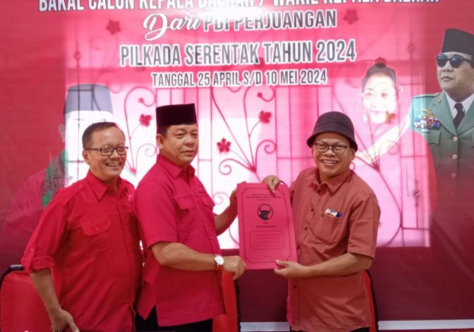 PDIP Laris Manis, Lima Bakal Calon Gubernur Riau Daftar di Hari Pertama