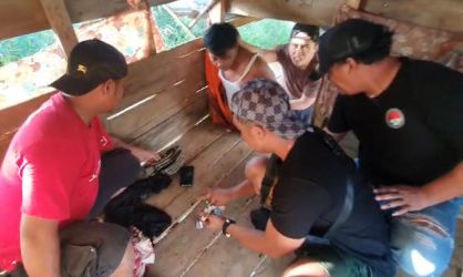 Penangkapan Pelaku Narkoba di Inhu, Polisi Temukan 45 Bungkus Sabu