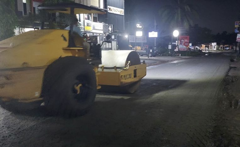 Rusak dan Dikeluhkan Warga, Jalan Kartama Pekanbaru Sudah Diperbaiki