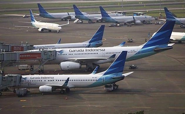 70 Persen Pesawat Garuda Indonesia Dikandangkan