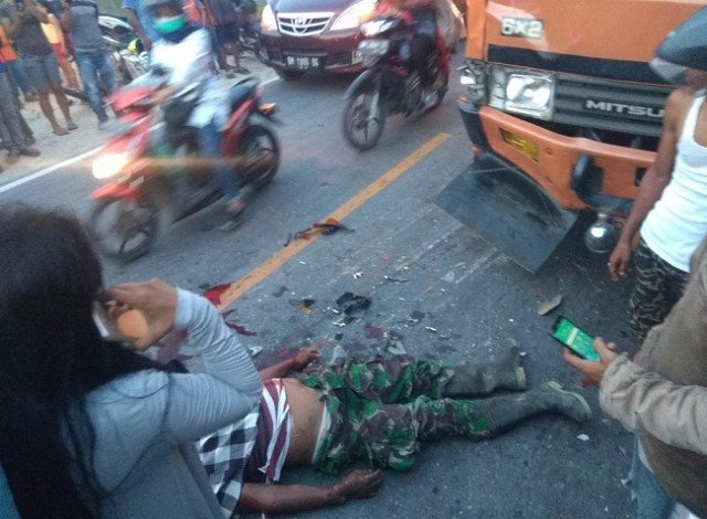Tabrakan Maut, Satu Pengendara Becak Motor Tewas di Jalan Kubang Raya