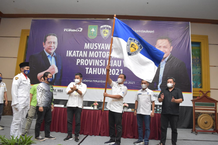 Pecah Rekor, Agung Nugroho Terpilih Aklamasi Nahkodai IMI Riau Periode Ketiga