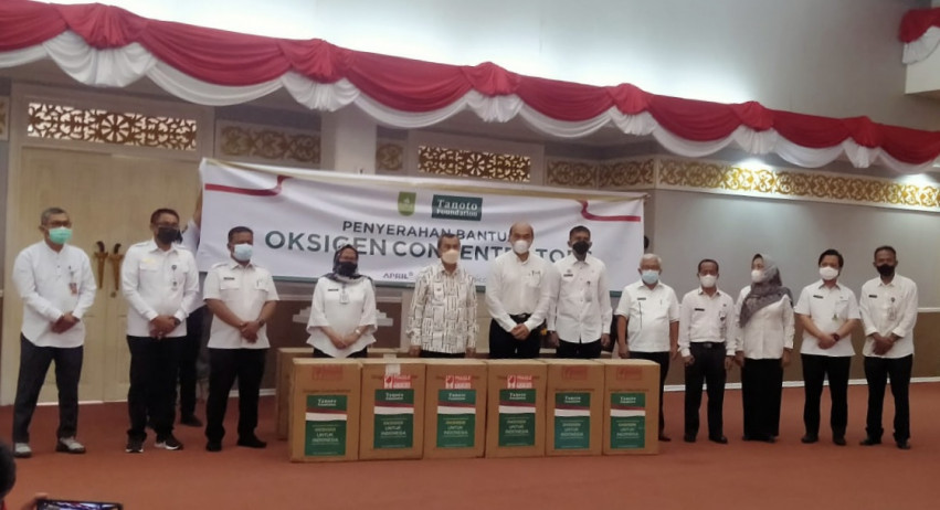 Tanoto Foundation Donasikan 145 Unit Oksigen Konsentrator untuk Pemprov Riau