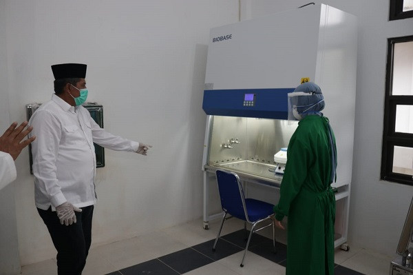 Bupati Alfedri Resmikan Labor PCR, Radiologi dan Ruangan Operasi di Tualang